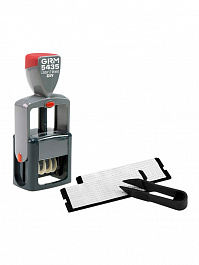 GRM 5435 Dater , Metal, 2 Pads,